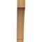 Ekena Millwork 6"W x 26"D x 34"H Imperial Rough Sawn Knee Brace, Western Red Cedar BRC06X26X34IMP00RWR - alternate 2